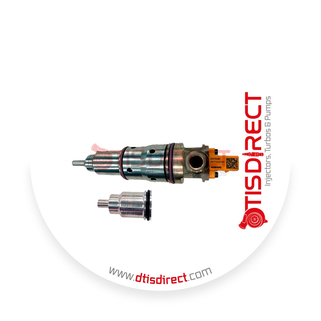 Volvo D13M High Pressure Diesel Injector – Remanufactured, Conical Type, 22378580 / BEBJ1F12001, 12-Month Warranty