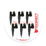 John Deere - 6 Injectors set – $2,100.00+$1,200.00 Core Charge Free Shipping in all orders