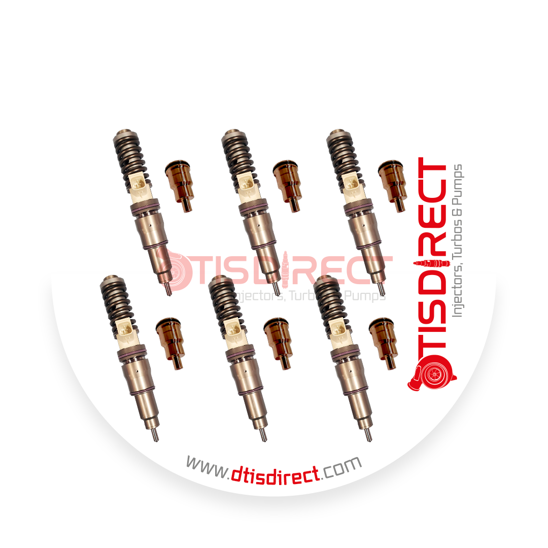 PENTA-set 21379944 (PENTA Marine) – SET OF REMAN DIESEL INJECTORS – 6 Injectors Set Injector Sleeve Included – $1,500.00 + $600.00 Core Free Shipping in all orders - Image 1